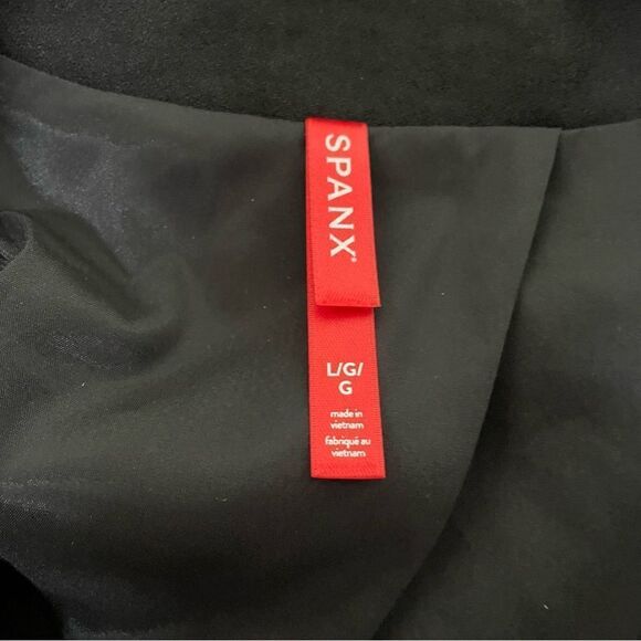 Spanx L The Perfect Collarless Oversized Blazer Ponte 1-Button Jacket‎ Womens - Picture 5 of 8